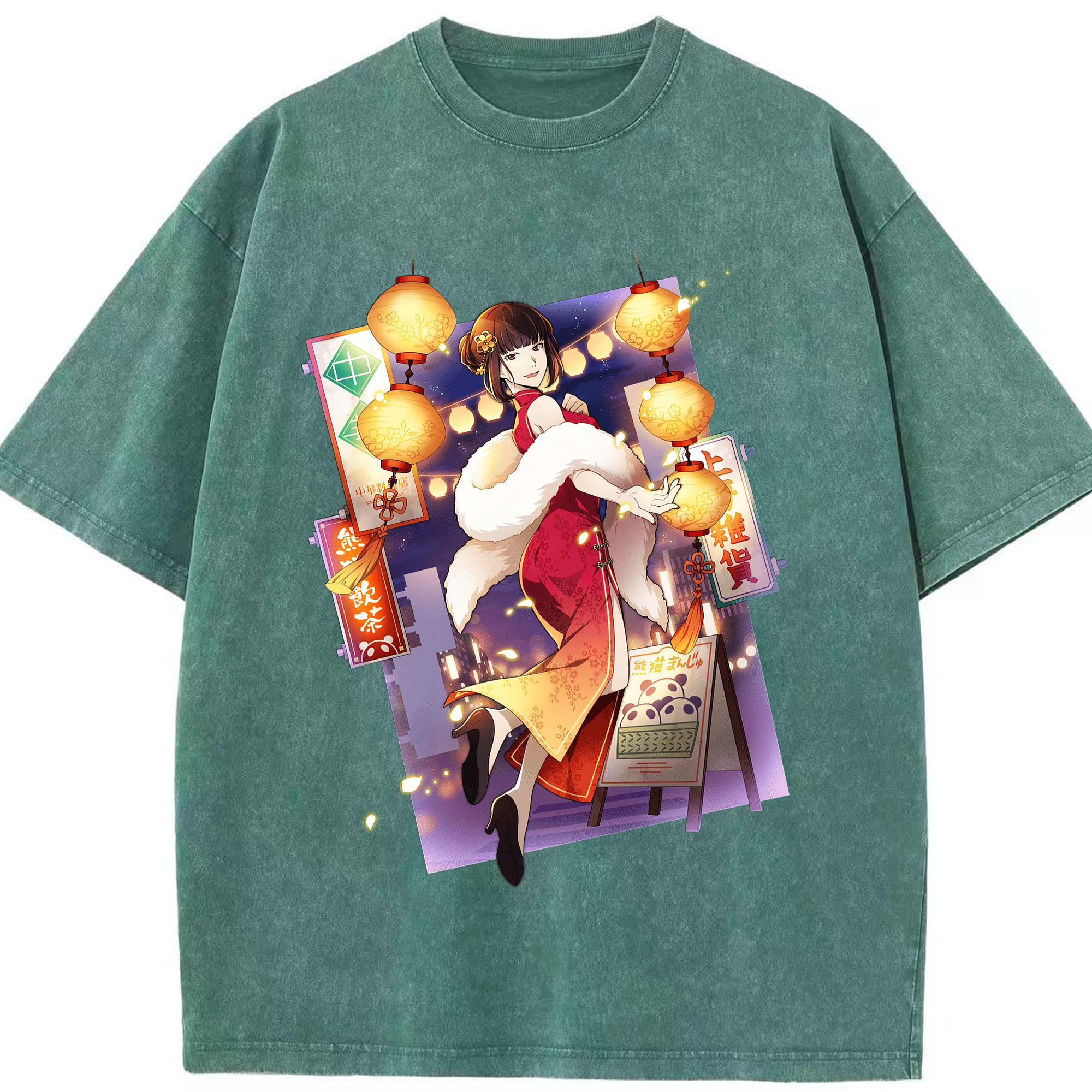 （画像用） 文豪ストレイドッグス Bungo Stray Dogs 綿100% ヴィンテージ風 半袖Tシャツ（フロントプリント）